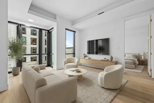 wooden floor in an empty room