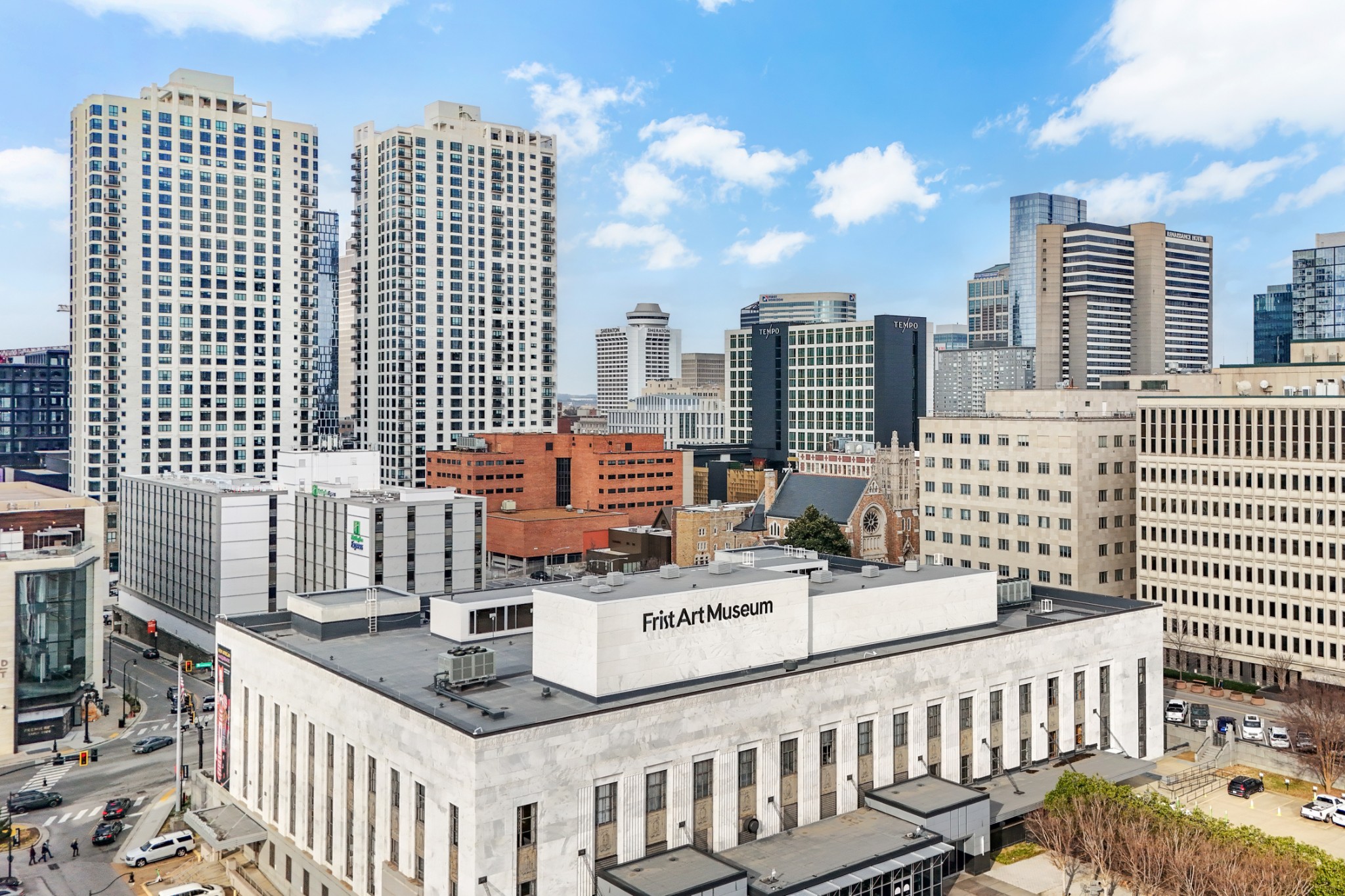 930 Commerce Street, Unit 508 Nashville, TN 37203 - Photo 64 of 65 a view of a balcony with city view