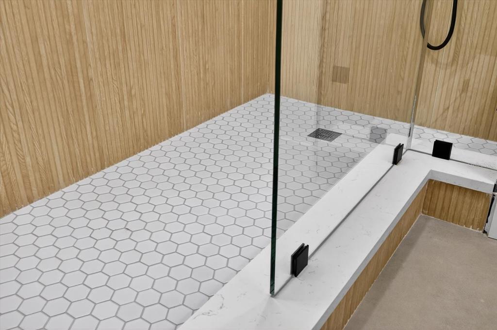 5901 South Coolidge Avenue Tampa, FL 33616 - Photo 35 of 47 a bathroom with a granite countertop sink and a mirror