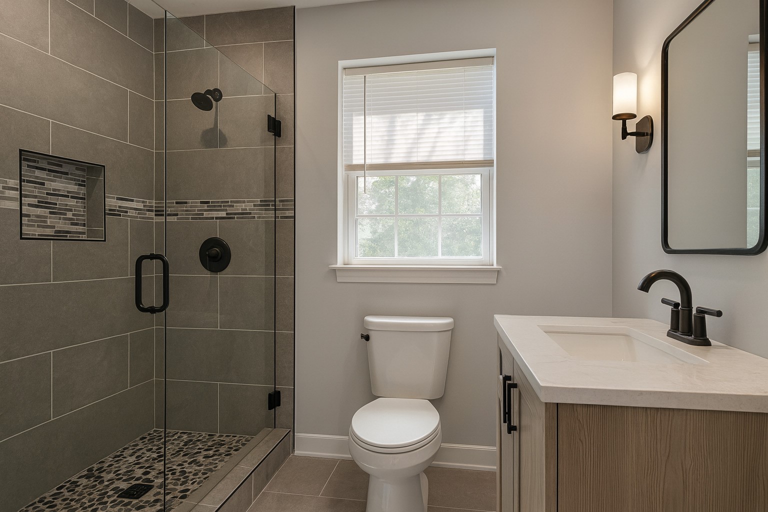 422 FM 360 Road Beasley, TX 77417 - Photo 17 of 25 a bathroom with a sink toilet and shower