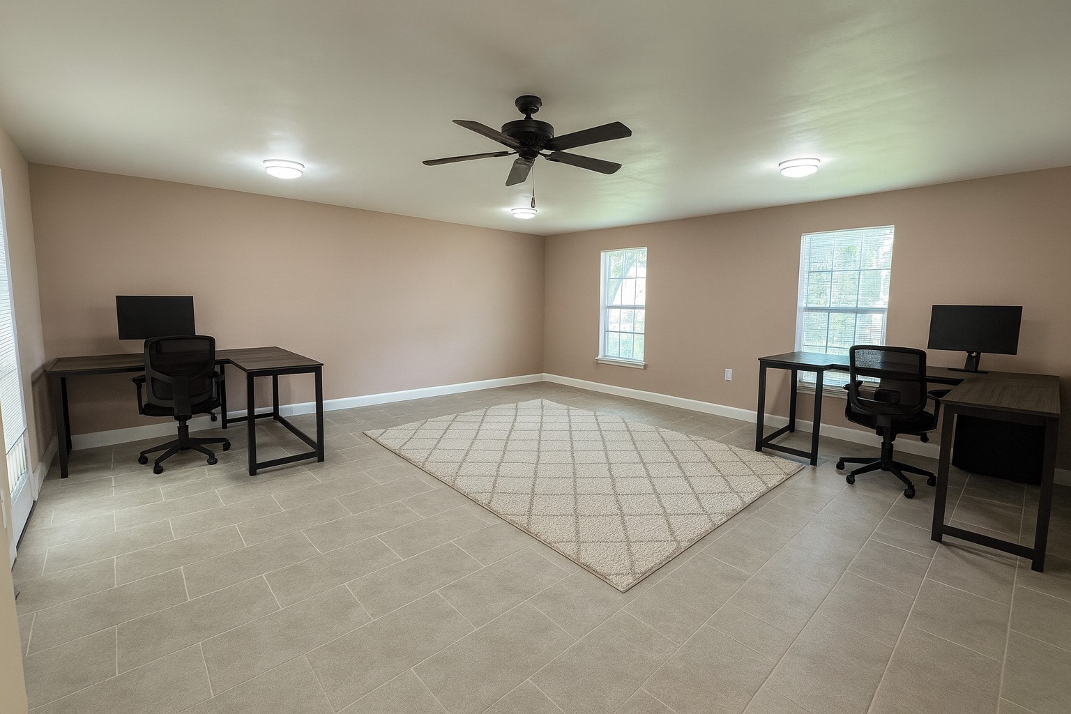 422 FM 360 Road Beasley, TX 77417 - Photo 19 of 25 a view of a livingroom with workspace and a window