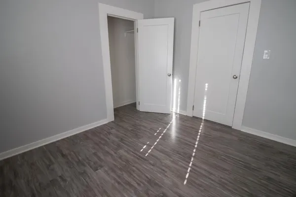 wooden floor in an empty room