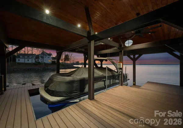 a view of a roof deck