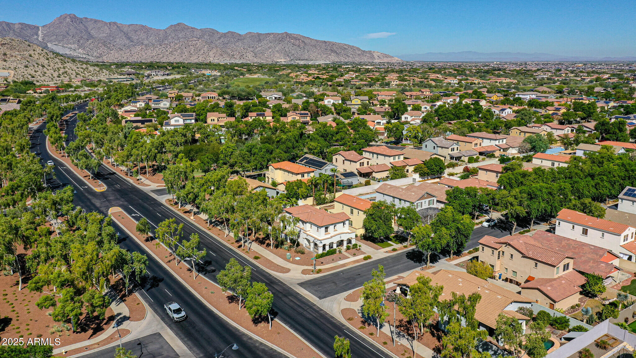 20822 West Ridge Road Buckeye, AZ 85396 - Photo 45 of 46 a view of a city with a mountain