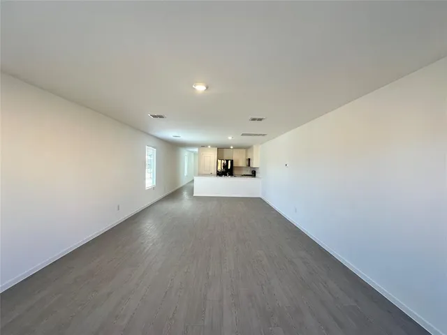 a view of a room and window