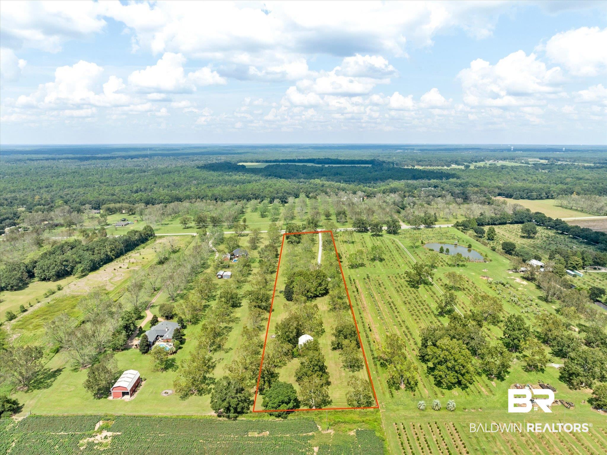 5231 Dawes Road Grand Bay, AL 36541 - Photo 42 of 49 Birds eye view of property with a rural view