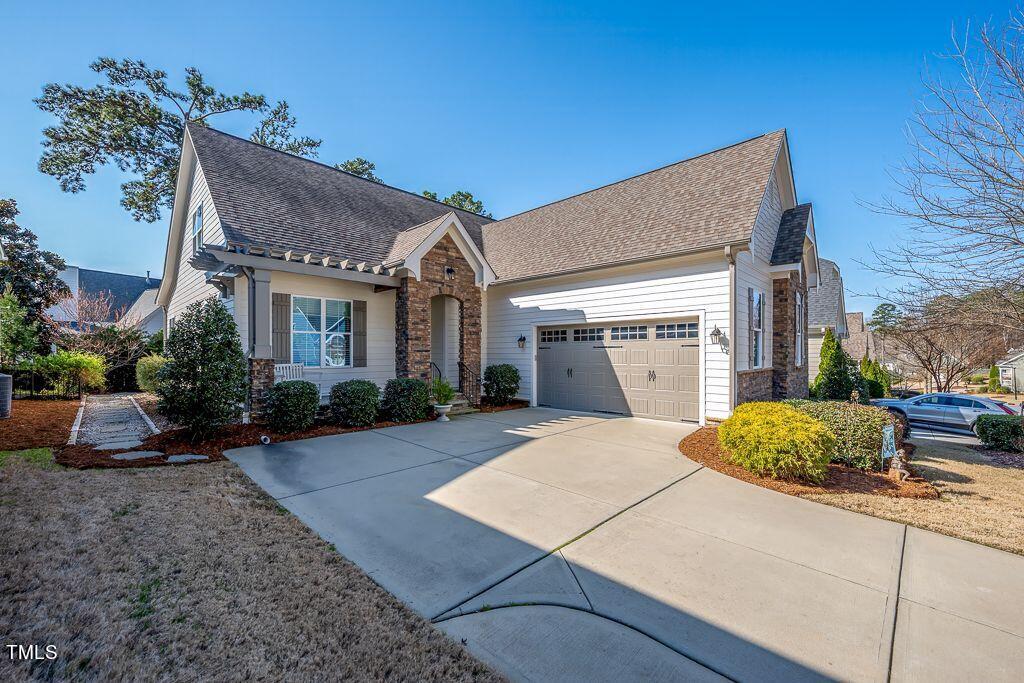 8048 Brandyapple Drive Raleigh, NC 27615 - Photo 2 of 49 8048 Brandyapple Garage of House side
