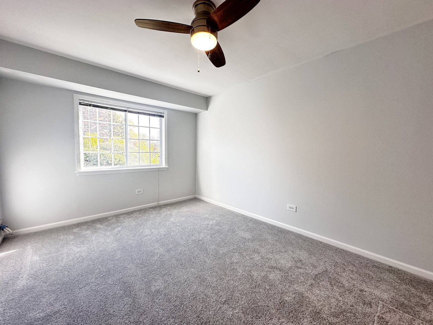 1603 North Windsor Drive, Unit 102 Arlington Heights, IL 60004 - Photo 13 of 18 an empty room with windows and fan