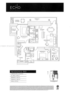 $1,550,000 | 1451 Brickell Avenue, Unit 1901, Miami, FL 33131