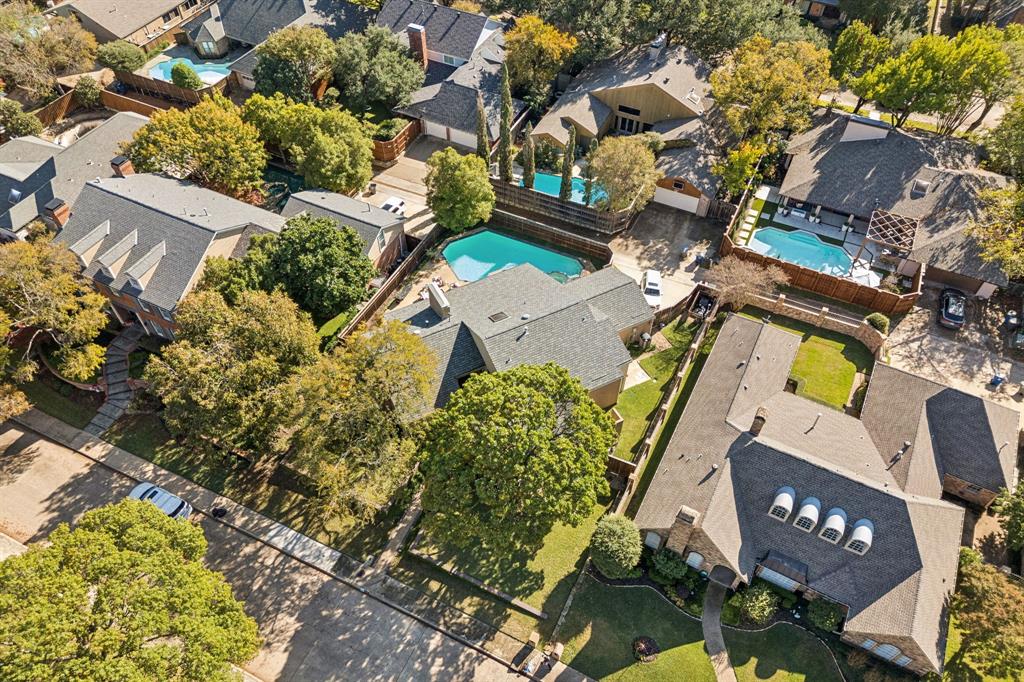 9616 Viewside Drive Dallas, TX 75231 - Photo 38 of 38 Aerial overview of property's location featuring nearby suburban area