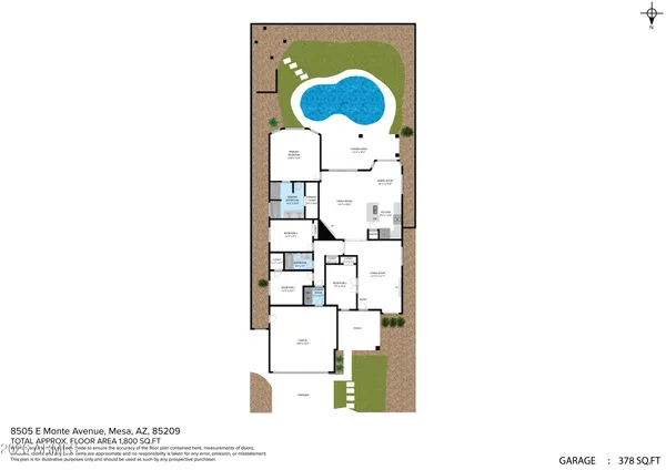 $550,000 | 8505 East Monte Avenue, Mesa, AZ 85209