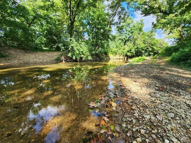 an aerial view of a residential houses