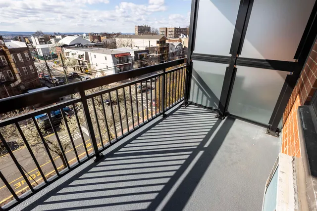 a street view of a building