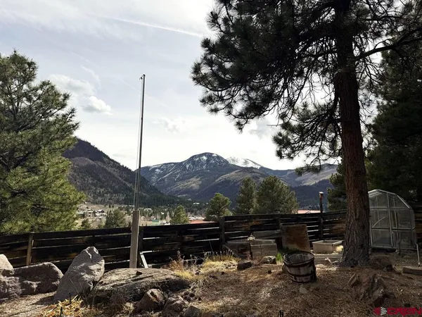 a view of a back yard