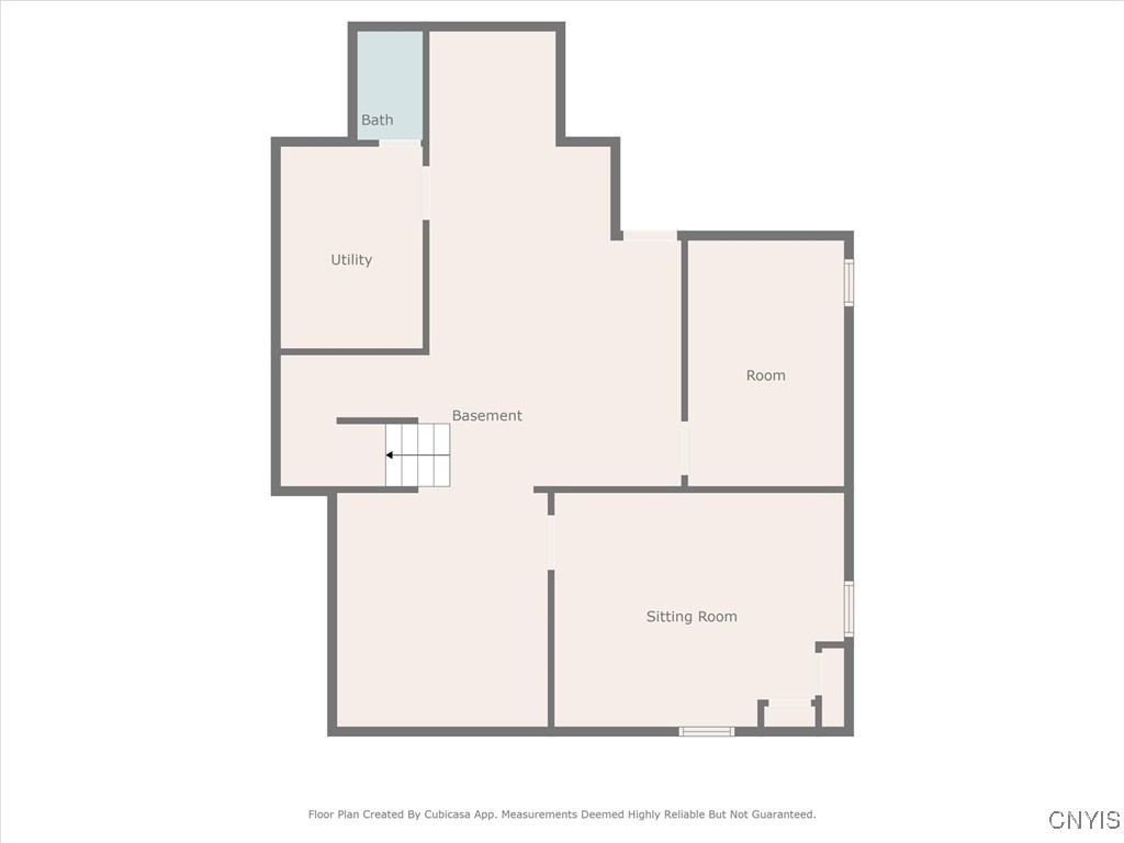 561 Main Street Oneida, NY 13421 - Photo 44 of 47 Basement Layout