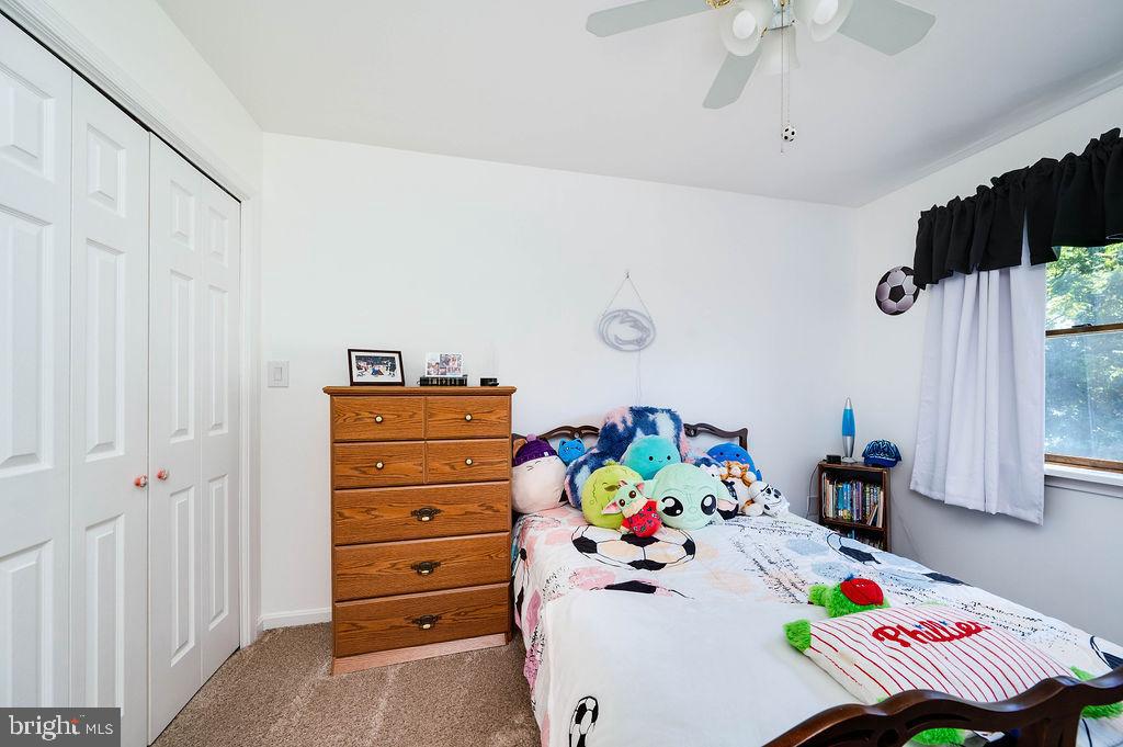 881 Zion Road Mohnton, PA 19540 - Photo 35 of 64 Cozy bedroom filled with playful charm.