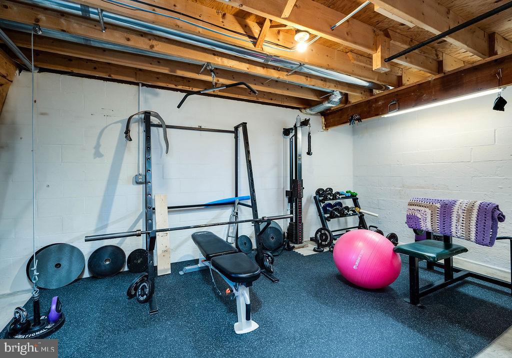 881 Zion Road Mohnton, PA 19540 - Photo 40 of 64 Home gym with versatile workout equipment.