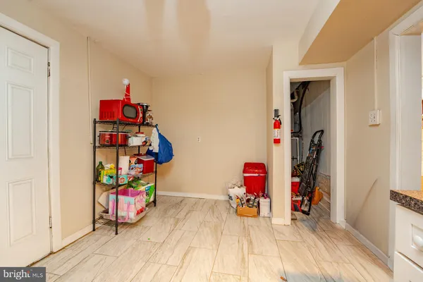 a view of a room with toys