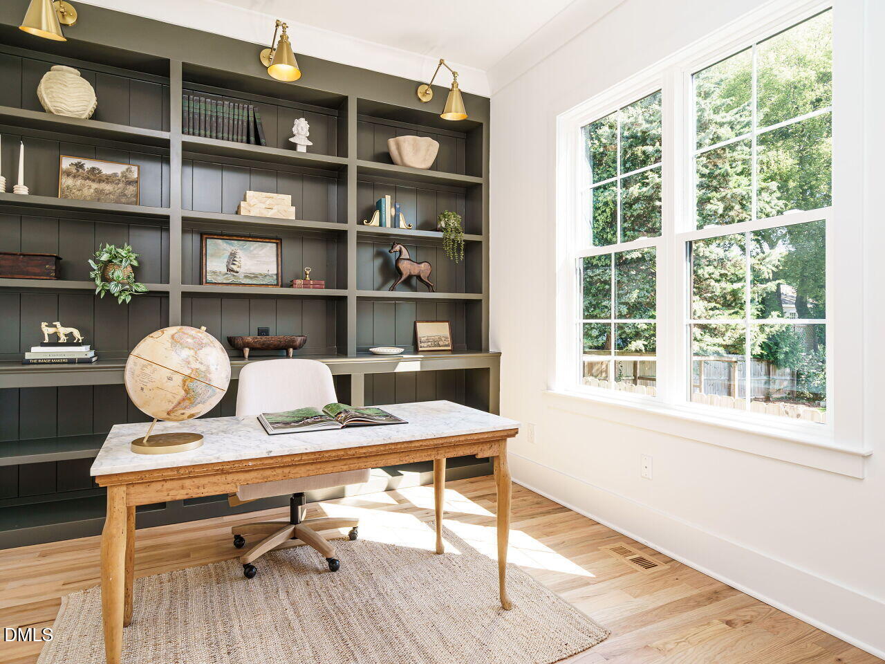 627 Georgetown Road Raleigh, NC 27608 - Photo 15 of 44 a view of a workspace with furniture