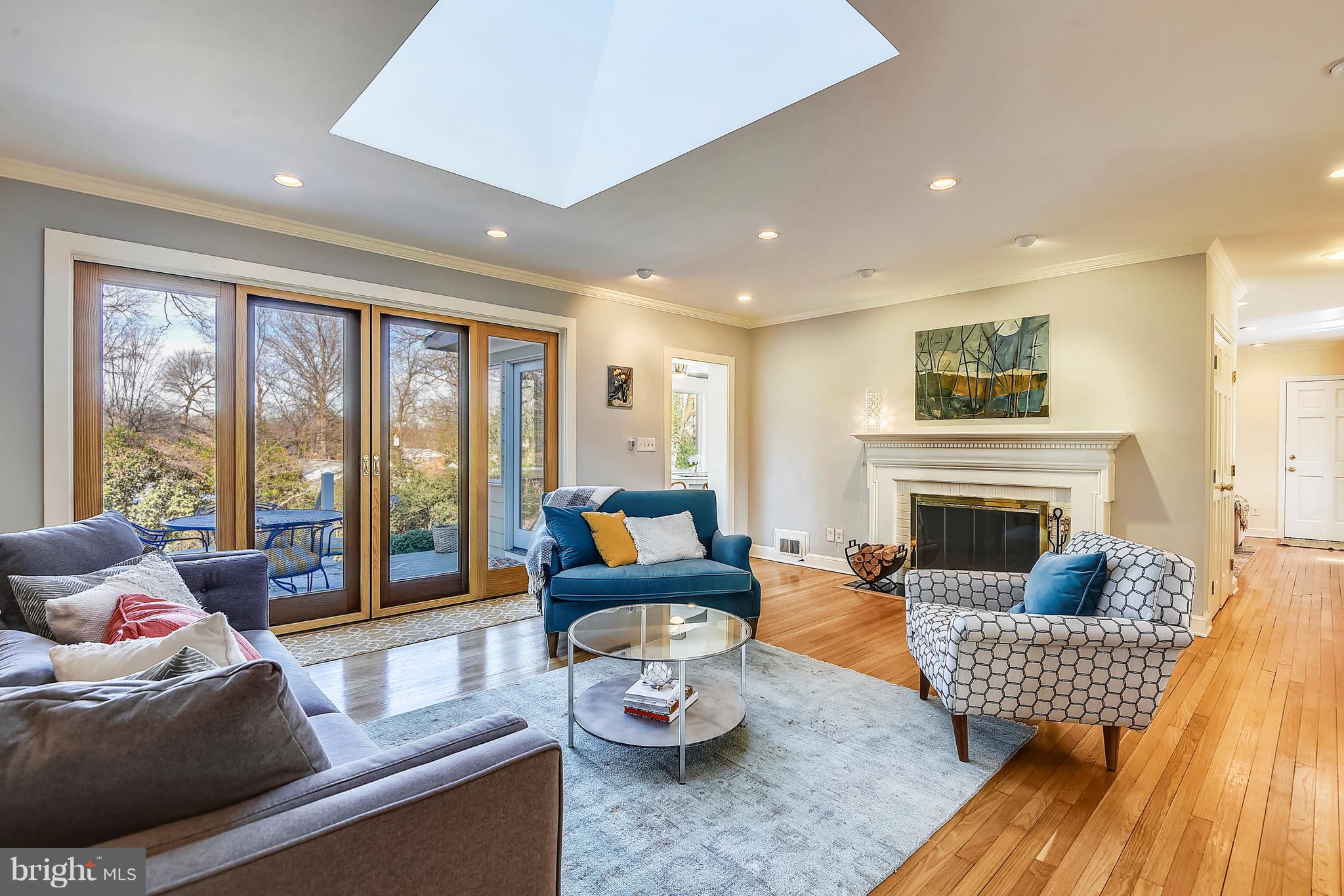 1701 Sherwood Road Silver Spring, MD 20902 - Photo 9 of 63 Sun Drenched Great Room with Skylight!