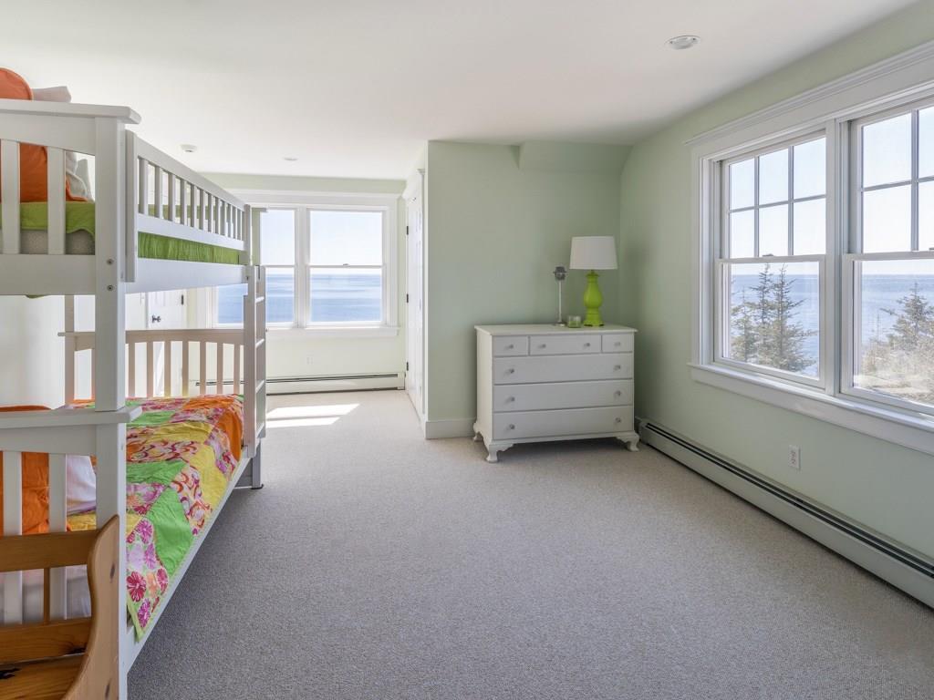 38 Yellow Head Road New Harbor, ME 04554 - Photo 22 of 35 .Large second floor bedroom with big...