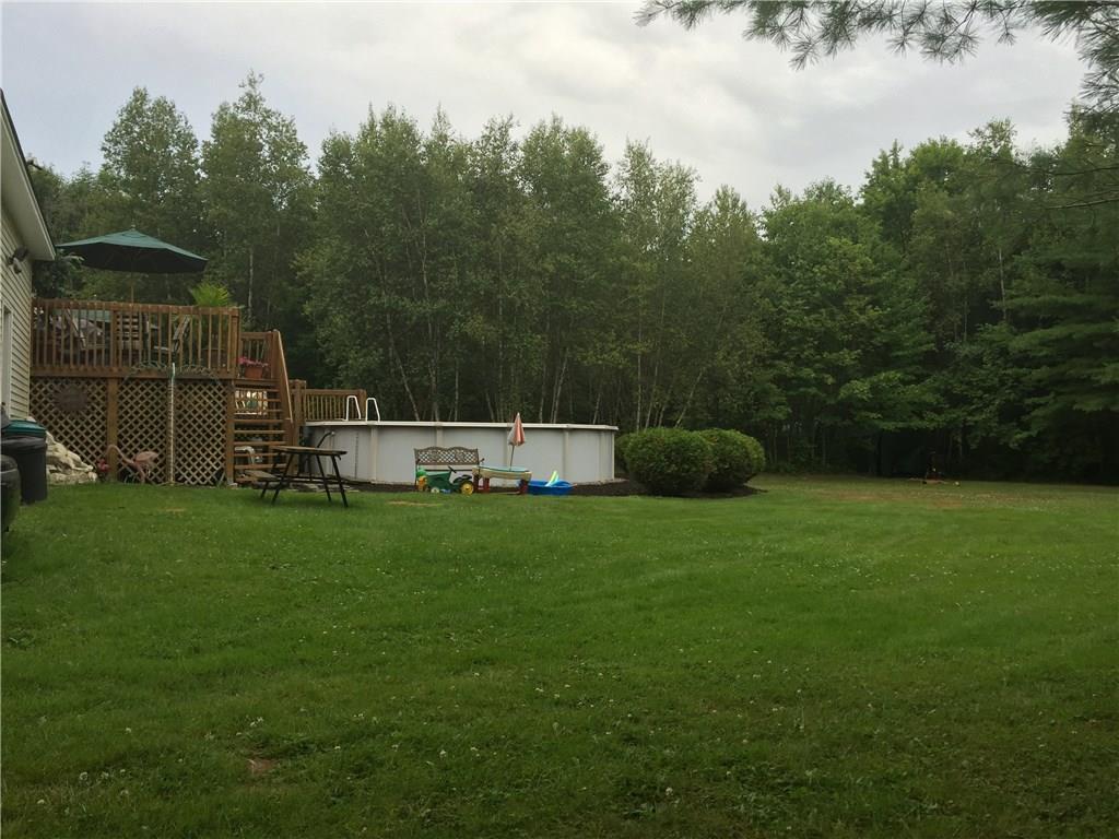 Open flat yard all around, easy to...