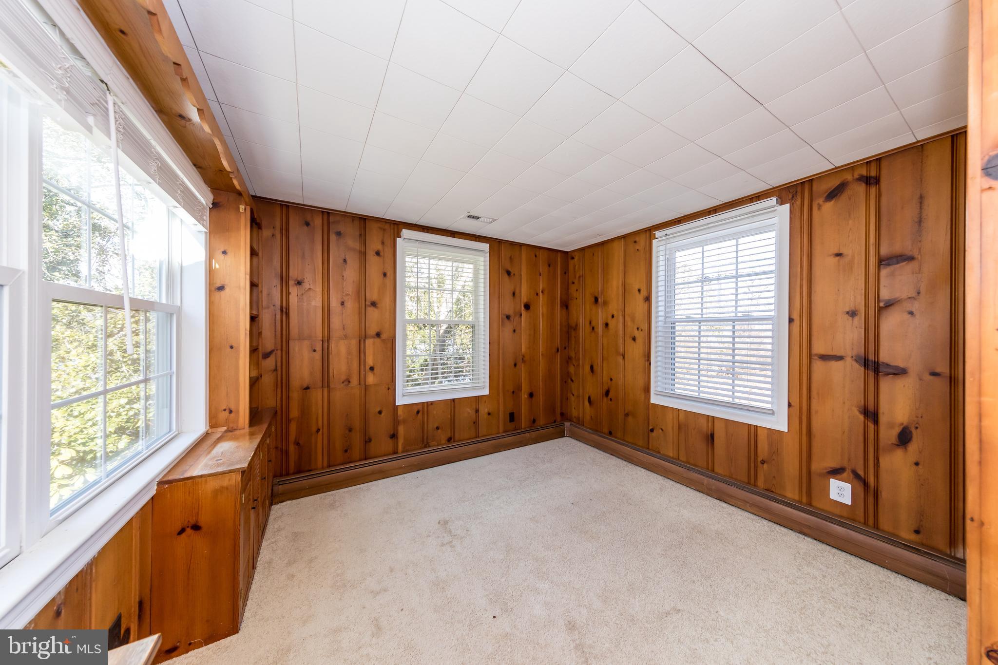 914 Rock Spring Road Bel Air, MD 21014 - Photo 11 of 29 3rd bedroom/den with original knotty pine
