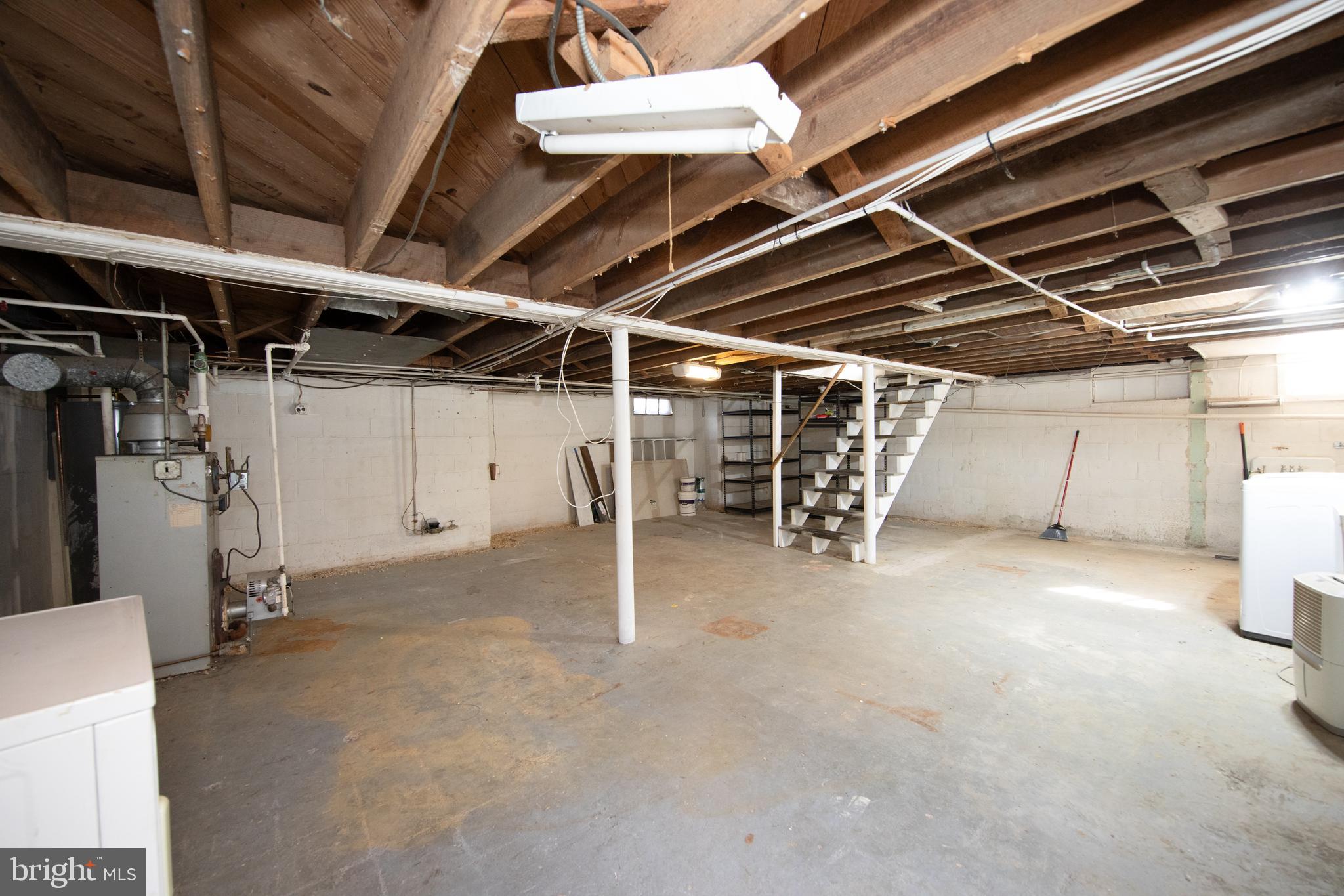 914 Rock Spring Road Bel Air, MD 21014 - Photo 24 of 29 Full unfinished basement professionally waterproof