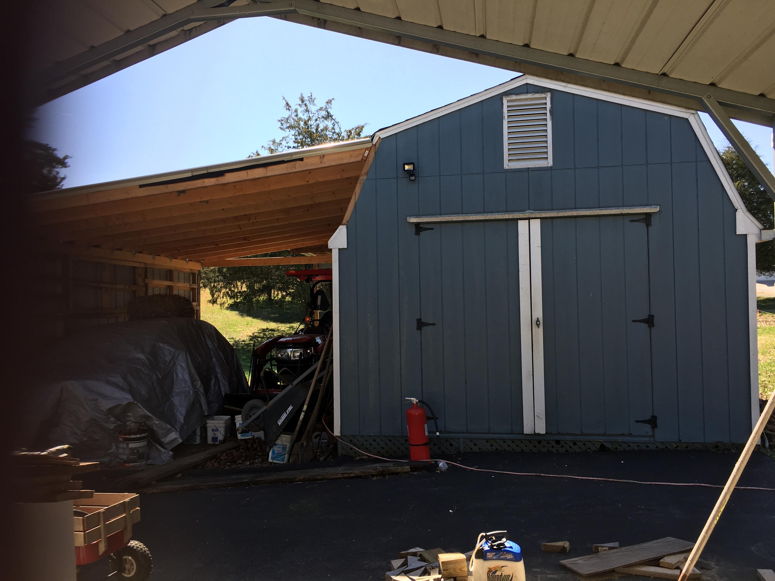 1410 Foust Carney Road Powell, TN 37849 - Photo 14 of 37 Tractor shed and tool shed