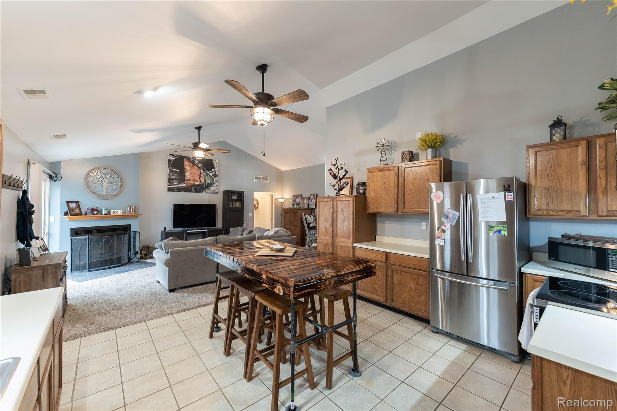 210 Barron Road Holly, MI 48442 - Photo 10 of 24 Kitchen open to family room