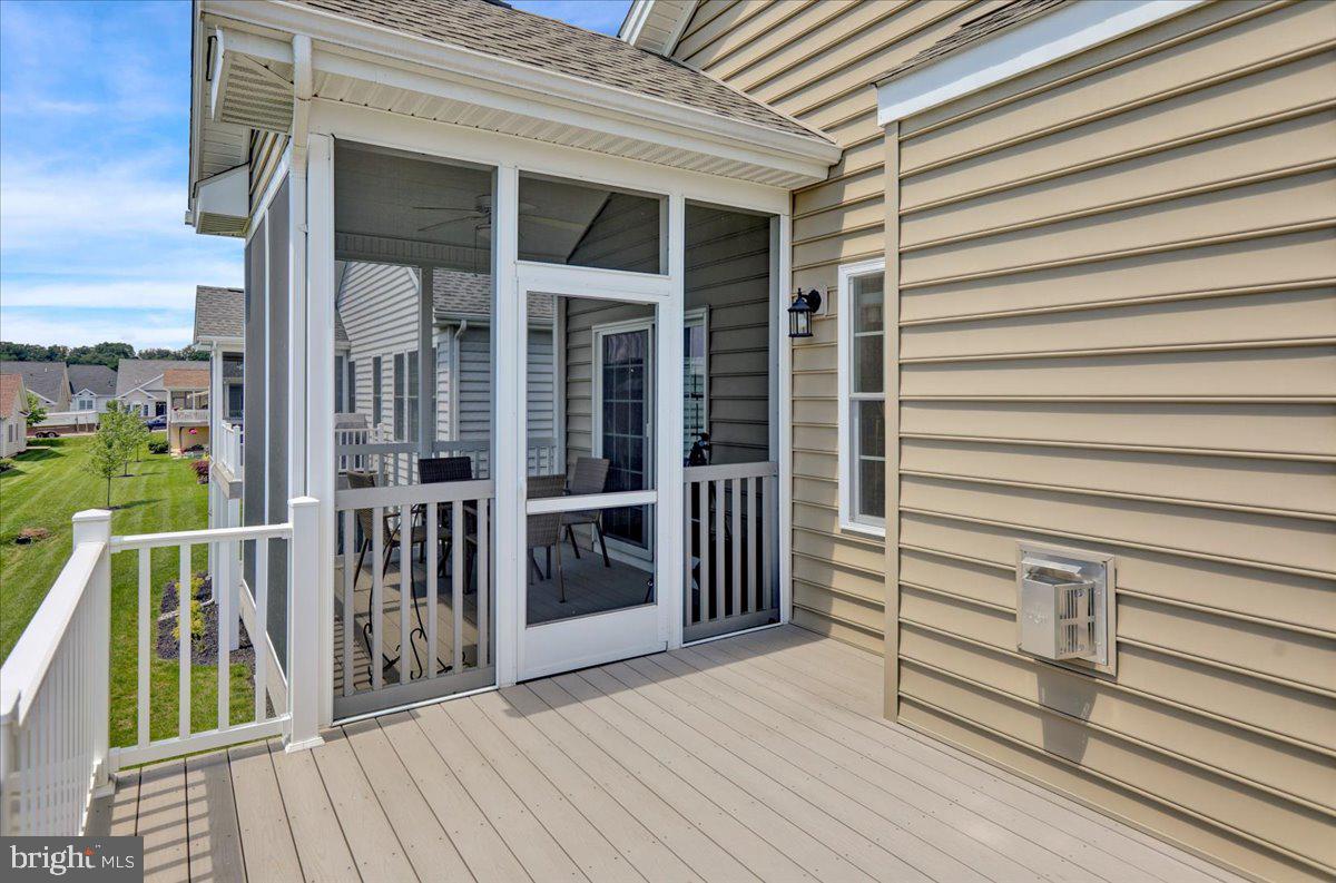 417 Resolution Drive Lititz, PA 17543 - Photo 25 of 43 Deck View Back to Screened-In Porch.