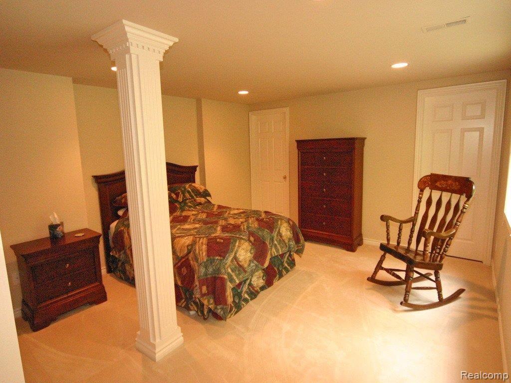 5592 Kirkridge Trail Rochester, MI 48306 - Photo 22 of 25 Lower Level Bedroom