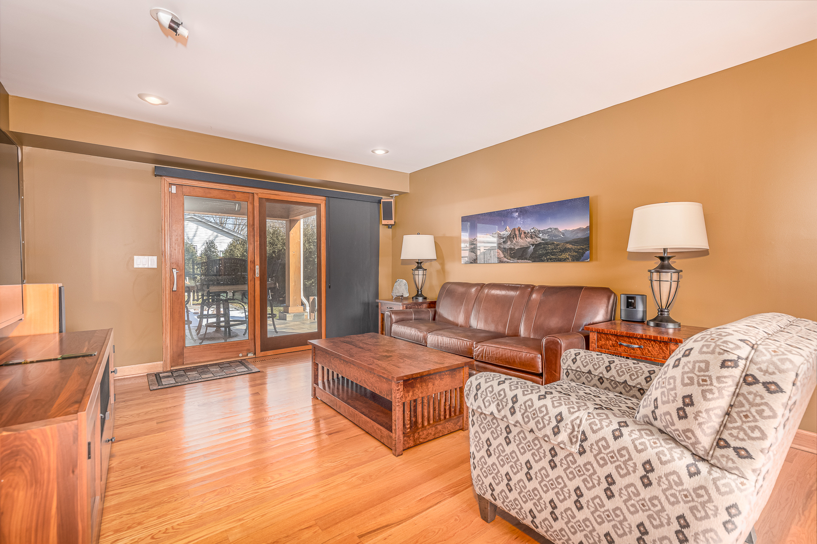 181 Queenswood Road Bolingbrook, IL 60440 - Photo 14 of 46 a living room with furniture and a large window