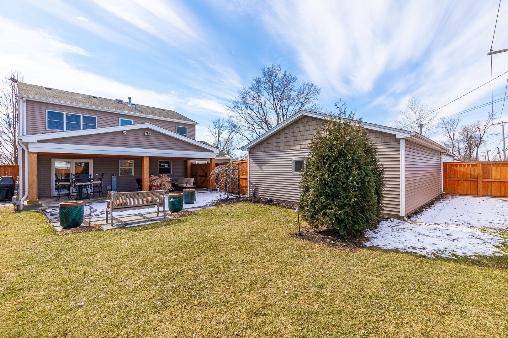181 Queenswood Road Bolingbrook, IL 60440 - Photo 33 of 46 a view of a house with swimming pool and sitting area
