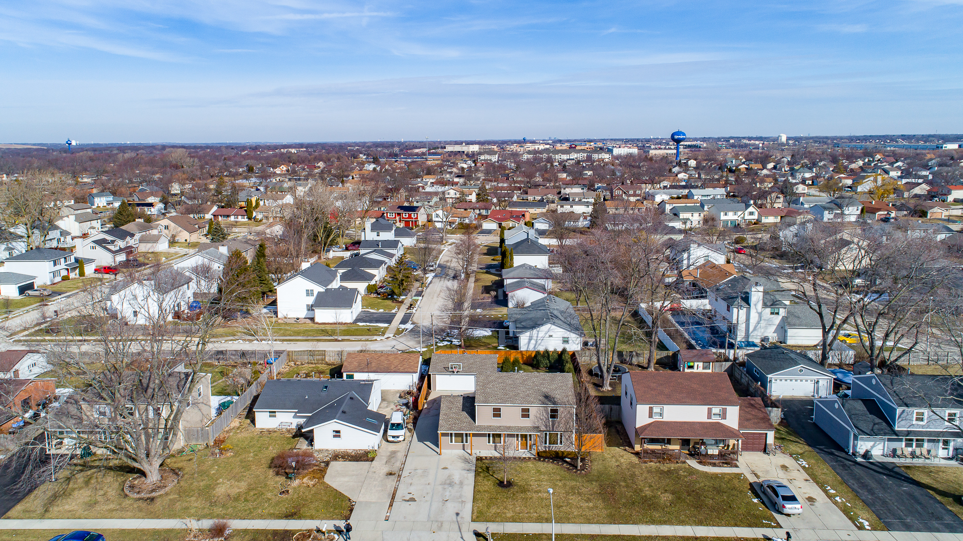181 Queenswood Road Bolingbrook, IL 60440 - Photo 37 of 46 an aerial view of a city