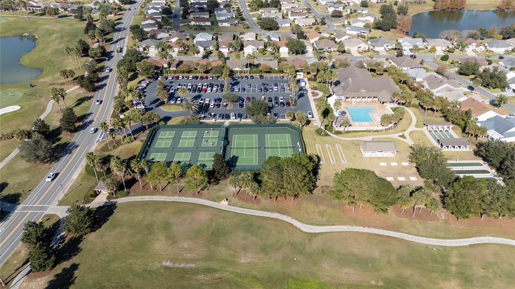 2241 Hackney Way The Villages, FL 32162 - Photo 44 of 50 an aerial view of a residential houses with yard
