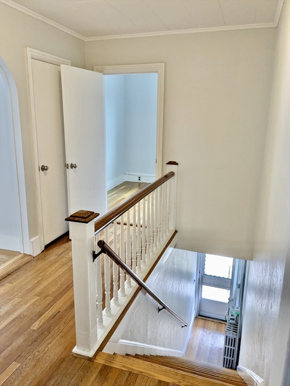 161 Webster Street, Unit 2 Malden, MA 02148 - Photo 6 of 15 a view of entryway with wooden floor