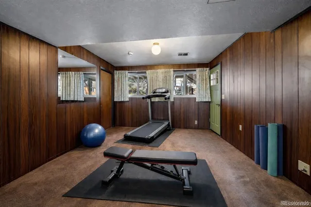 wooden floor in an empty room