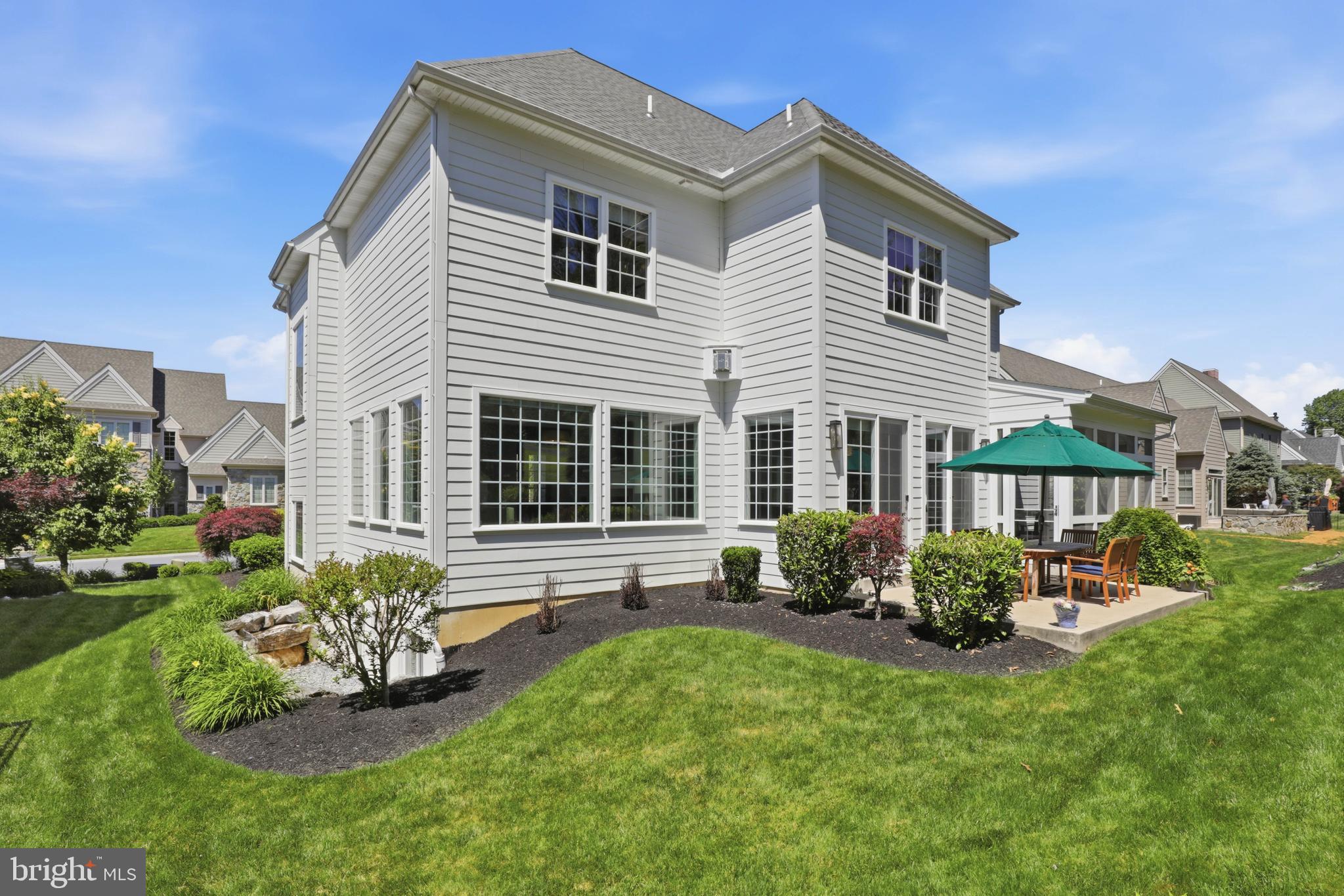 360 Addison Place Lancaster, PA 17601 - Photo 65 of 78 a front view of house with yard and outdoor seating
