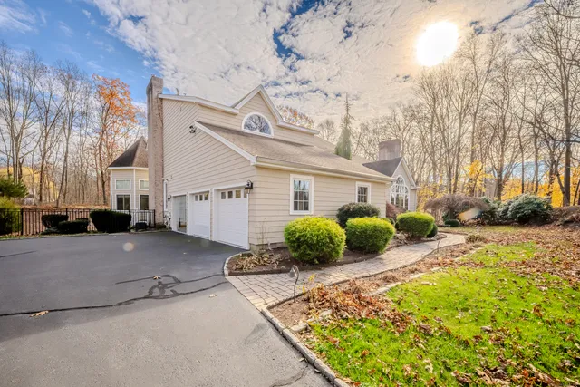 a view of a house with a big yard