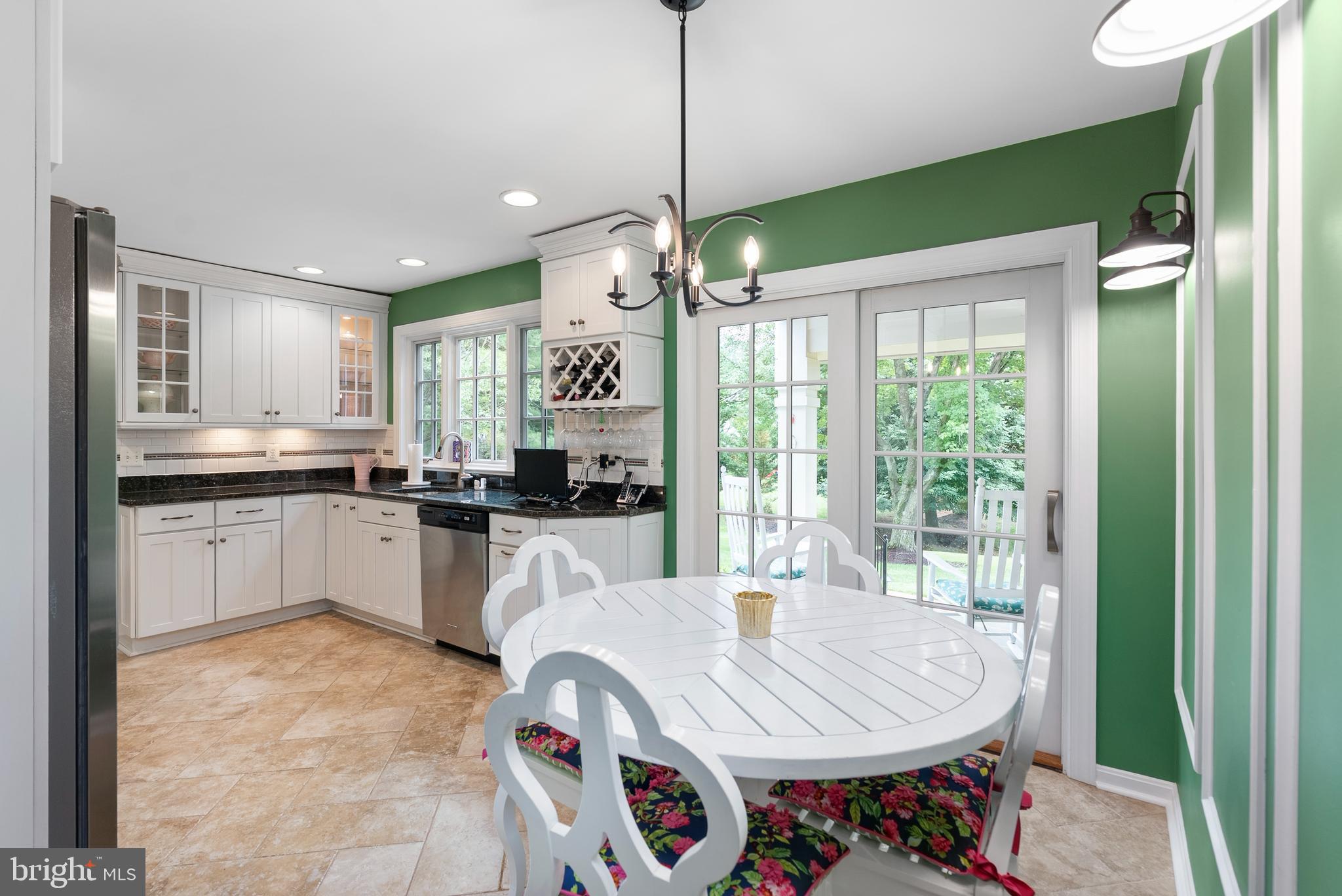 7 Spring House Road Lutherville-Timonium, MD 21093 - Photo 10 of 50 Kitchen Leads to Covered Porch