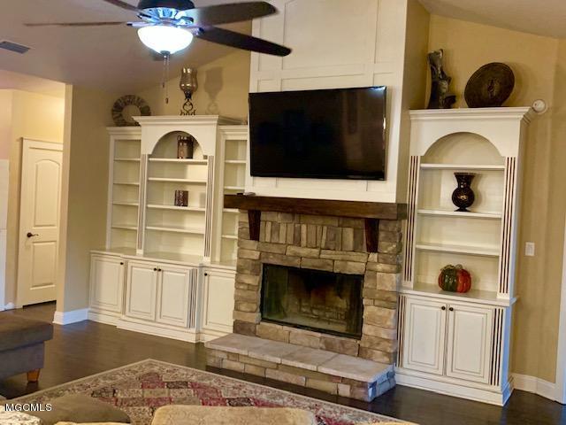 24845 Pine Road Lucedale, MS 39452 - Photo 7 of 57 FIREPLACE IN FAMILY ROOM