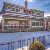 front view of a house with a porch
