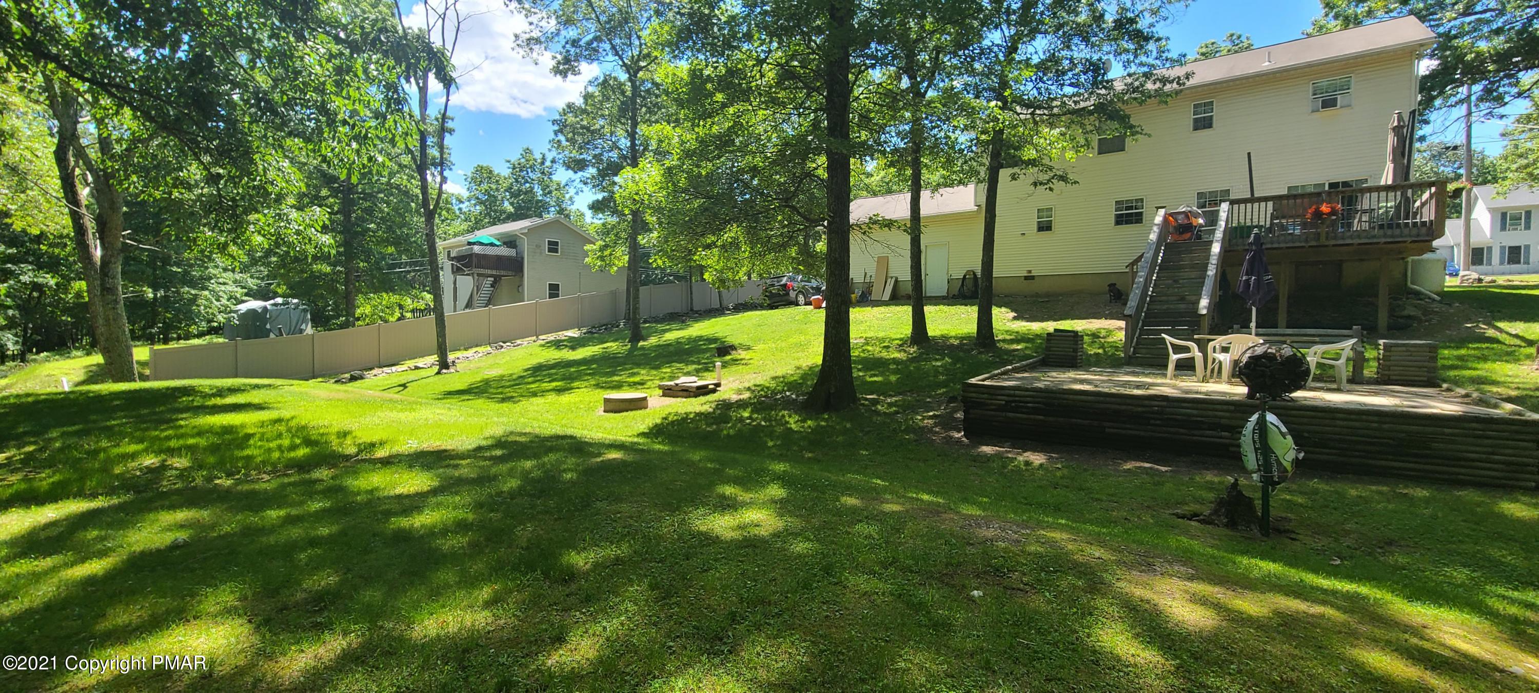 4432 Pine Ridge Drive West Bushkill, PA 18324 - Photo 17 of 22 Back Yard