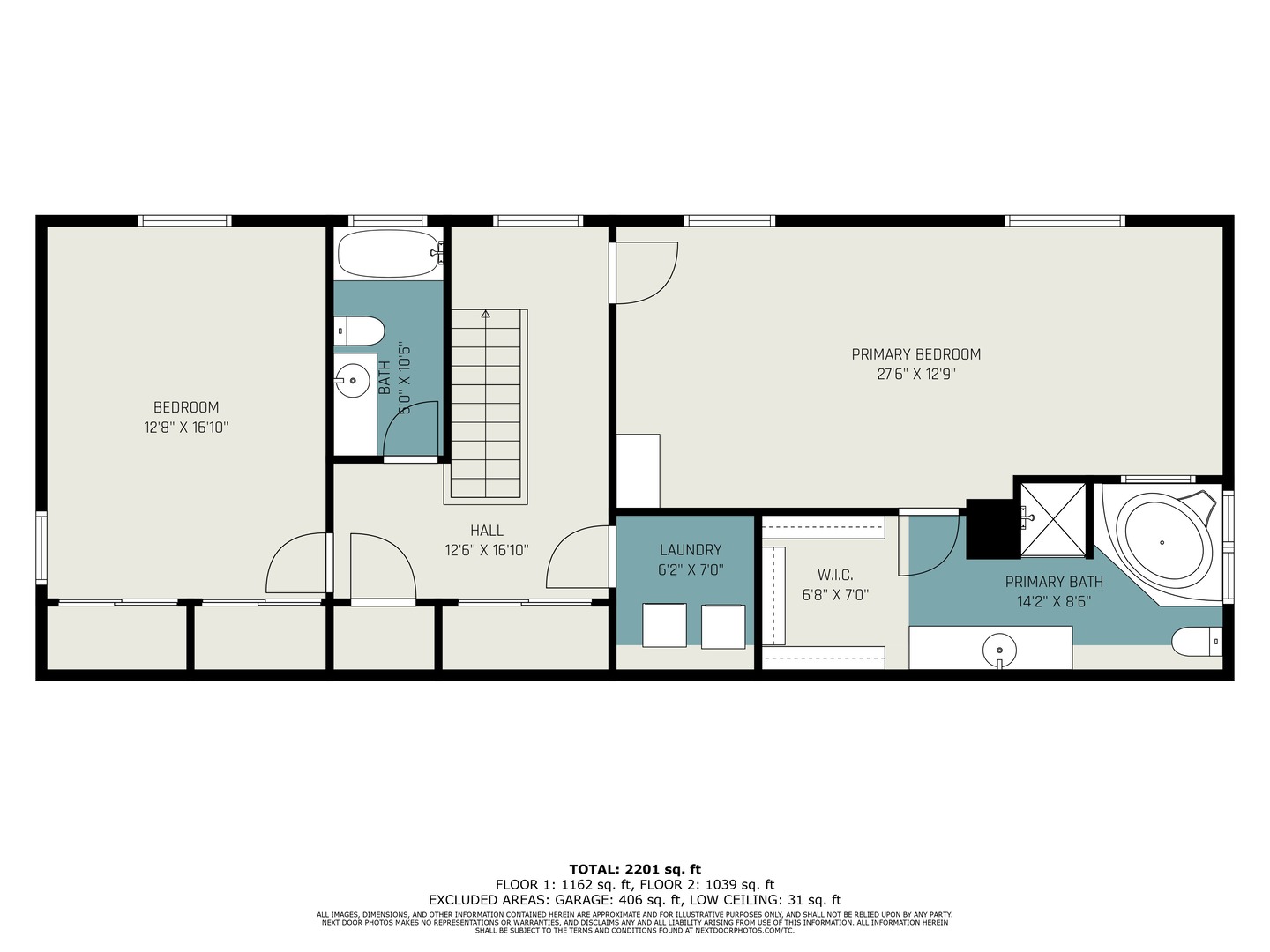 2207 Jericho Road Aurora, IL 60506 - Photo 17 of 18 a picture of floor plan