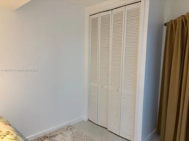 a view of closet area