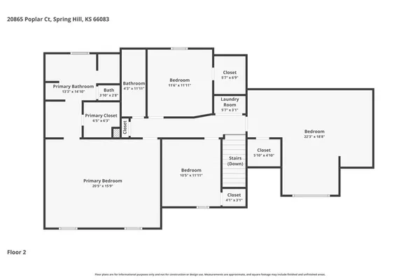 $440,000 | 20865 Poplar Court, Spring Hill, KS 66083