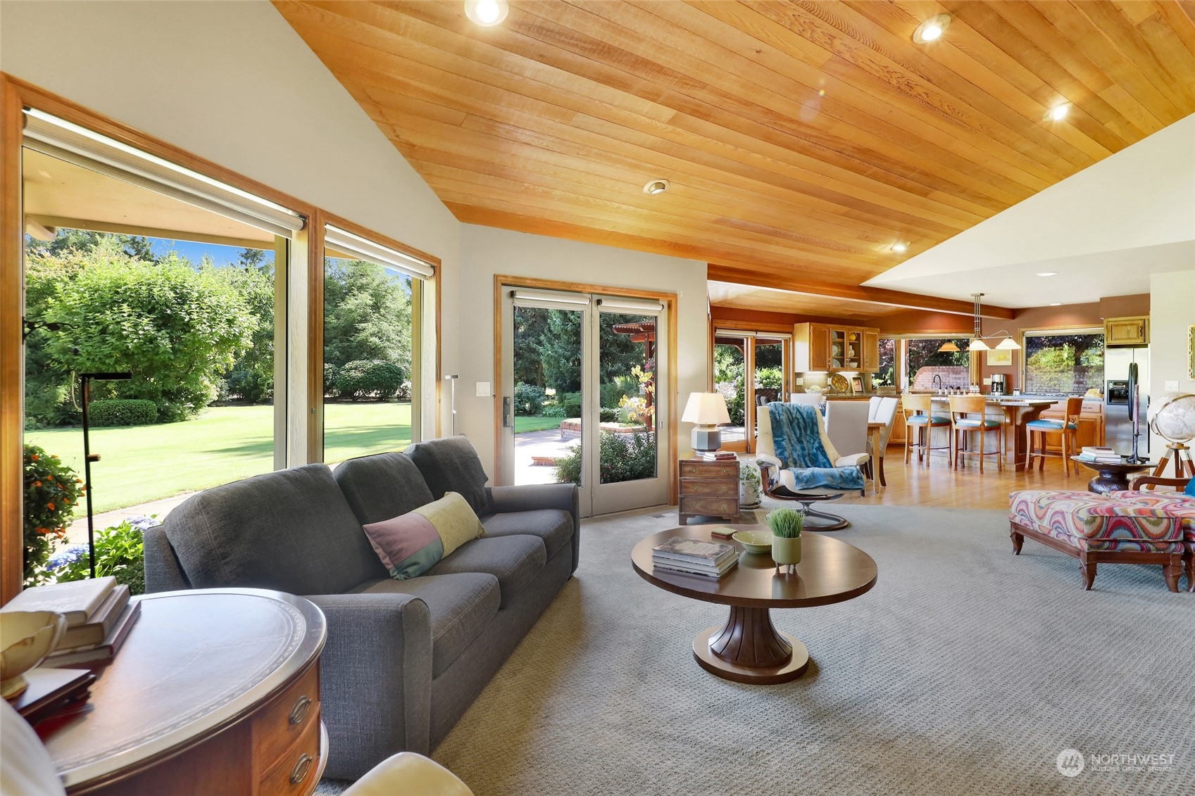 1261 Central Road Everson, WA 98247 - Photo 9 of 40 a living room with furniture and a large window