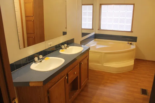 a bathroom with a sink and a toilet