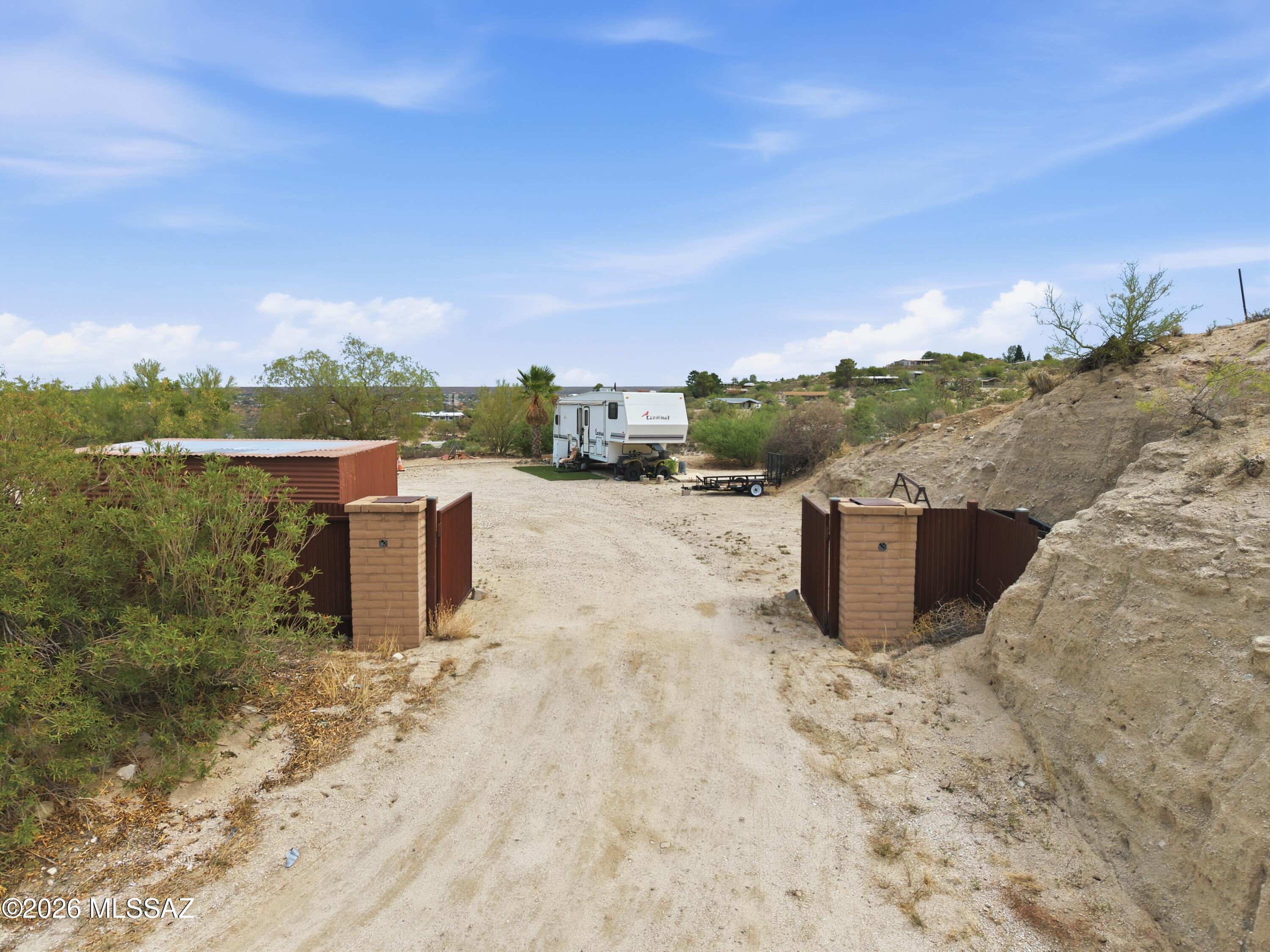 4461 East Rollins Road Tucson, AZ 85739 - Photo 5 of 14 Gated Entry